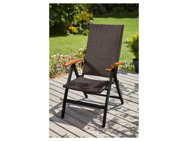 Wicker Folding Chair