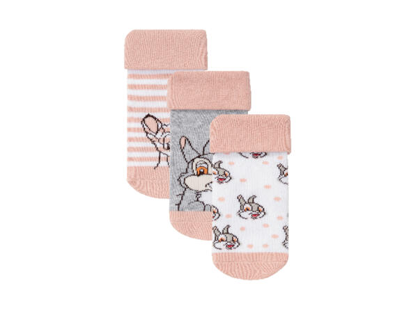 Baby Socks "Winnie the Pooh, Bambi, 101 Dalmatians"