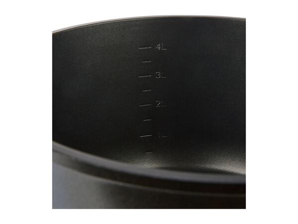 Silvercrest Black Cast Aluminium Casserole Dish