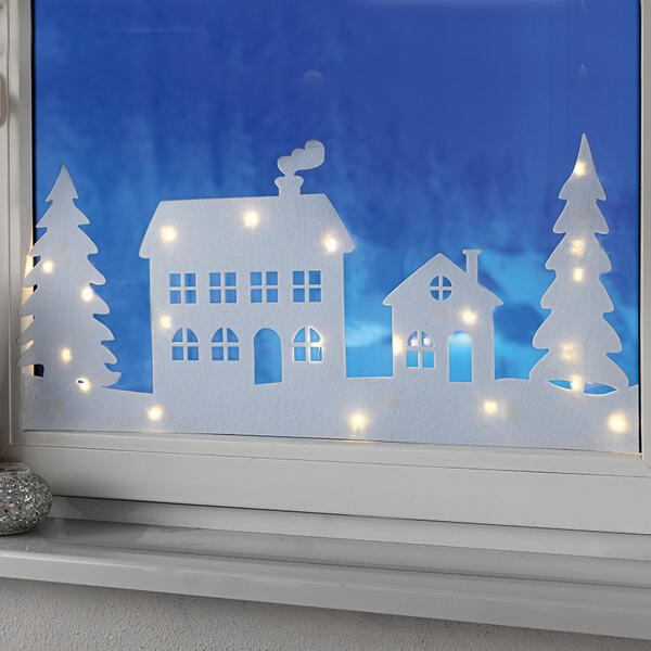 LED-Filz-Weihnachtsdeko