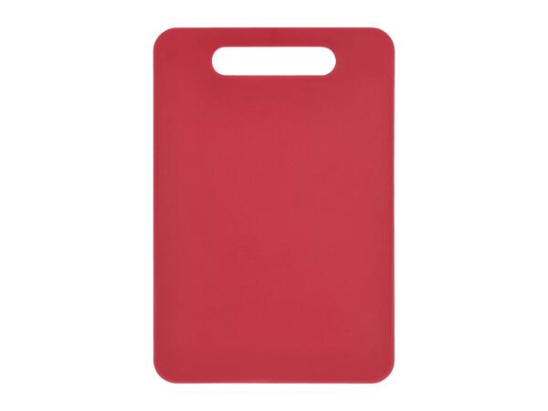 Silvercrest Red Large Chopping Board