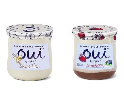 Oui 
 Vanilla or Strawberry French Style Yogurt 4-Pack