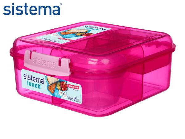 Sistema Pink 1.25L Bento Cube