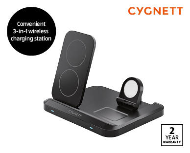 Cygnett 3-in-1 Charging Stand
