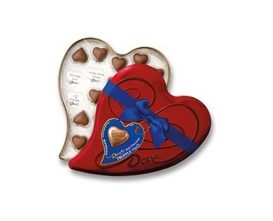 Dove Milk Chocolate Truffle Heart Tin