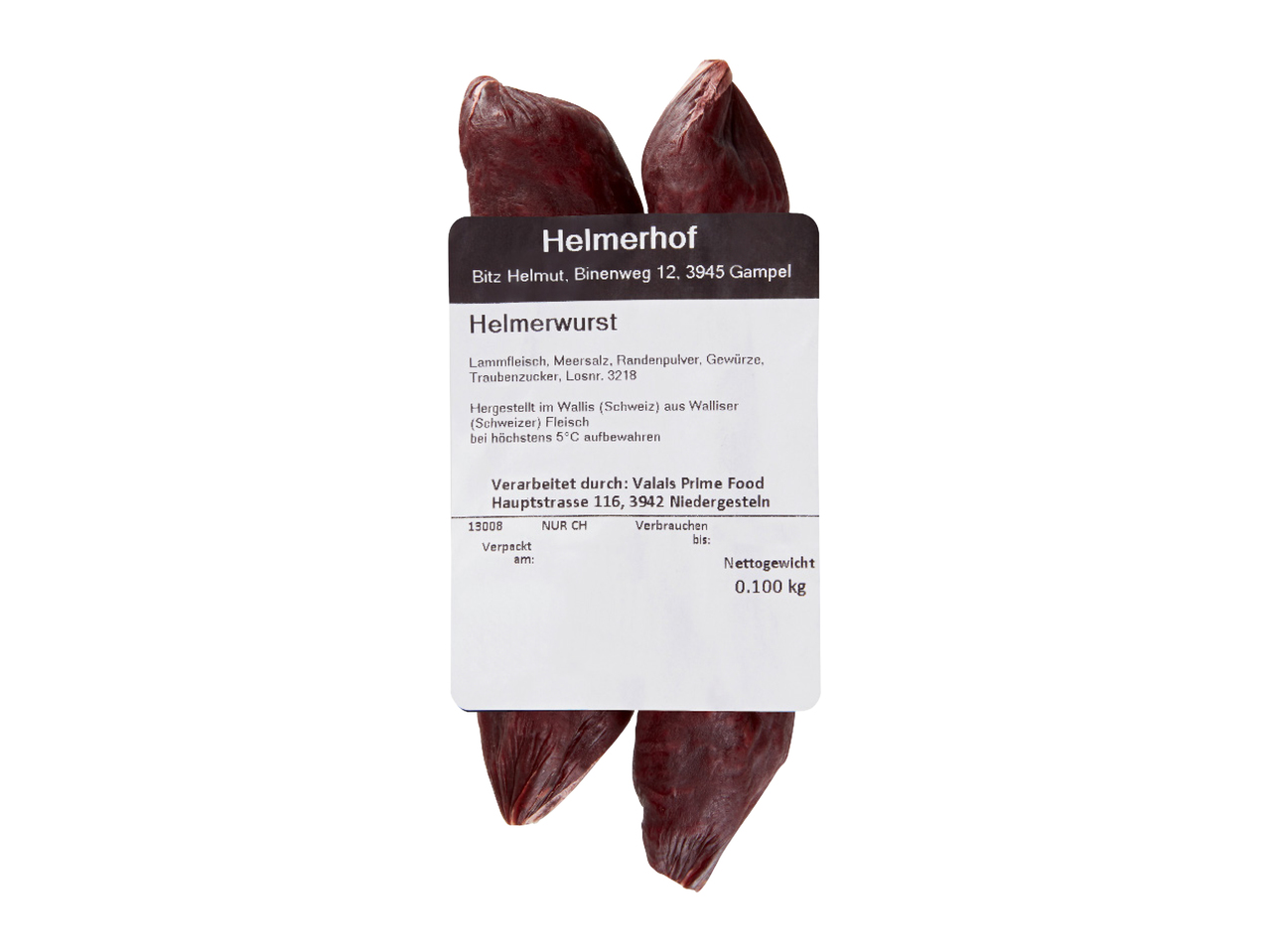 Saucisse Helmerwurst