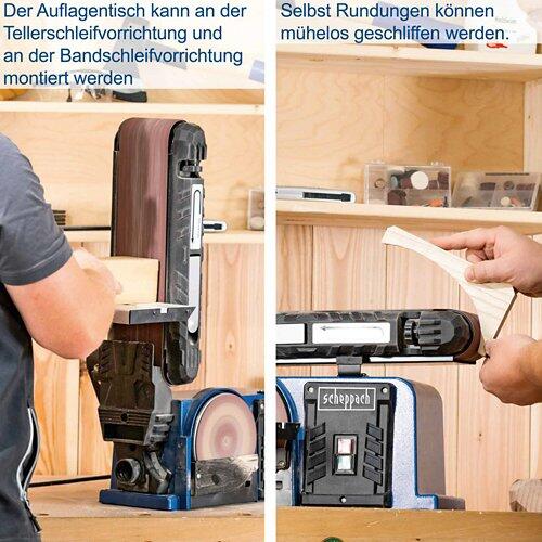 SCHEPPACH Band- und Tellerschleifer BTS900