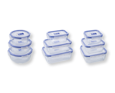 CROFTON(R) Glas-Frischhaltedosen-Set "Pure Box Active"