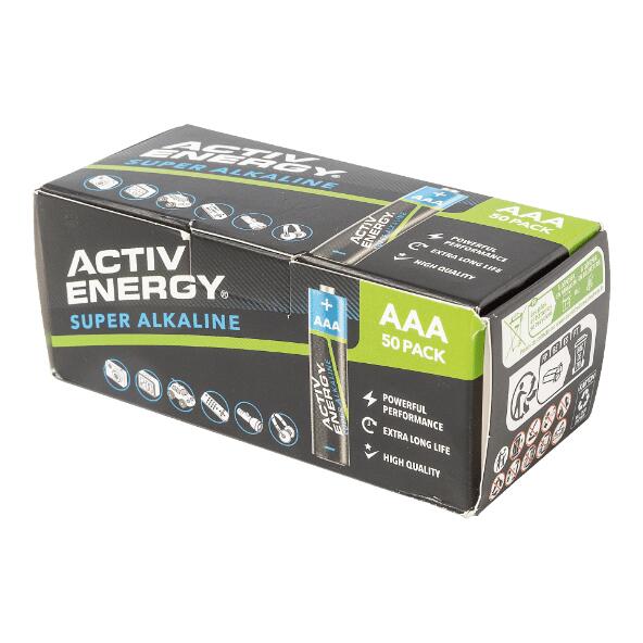 ACTIV ENERGY(R) 				Batterijen, 50-pack