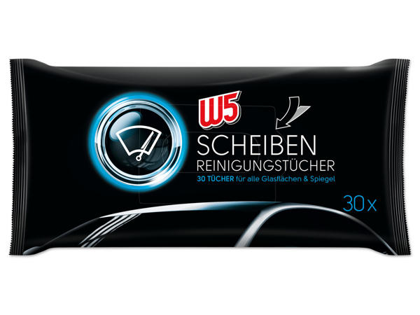 W5 Scheiben-Reinigungstücher