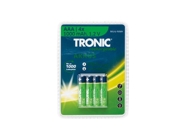 Rechargeable Batteries,