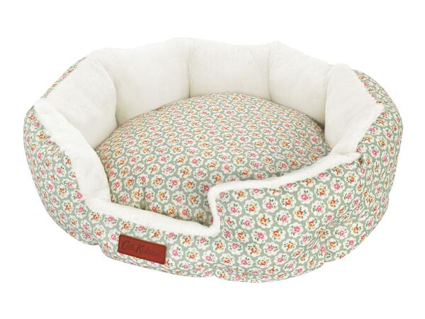 Cath Kidston Grey Cosy Pet Bed - S/M