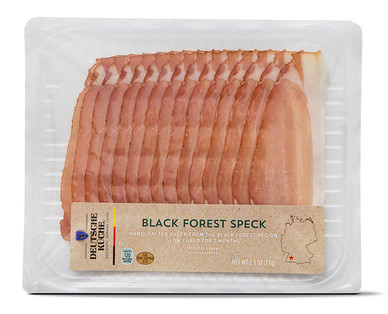 Deutsche Küche Speck or Schinken