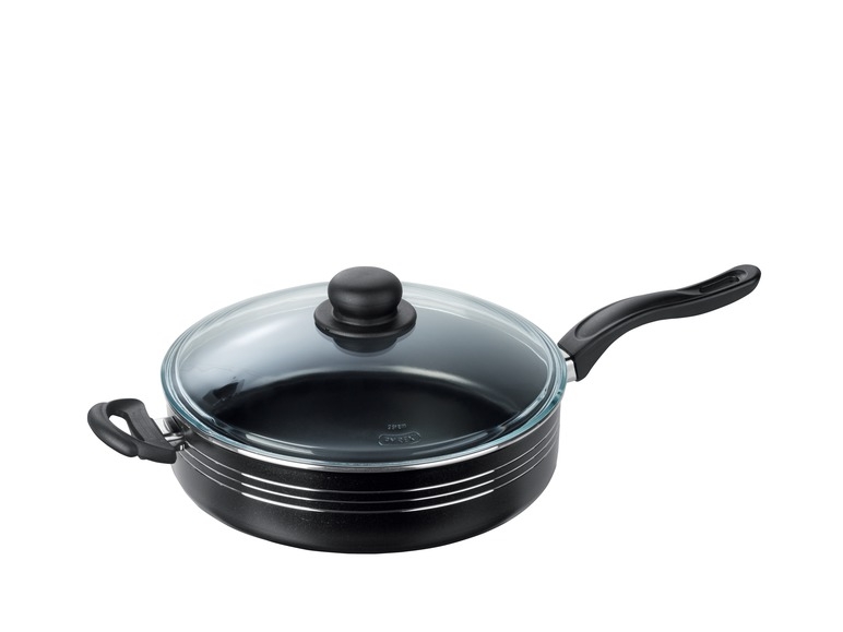 Aluminium sauteerpan met deksel