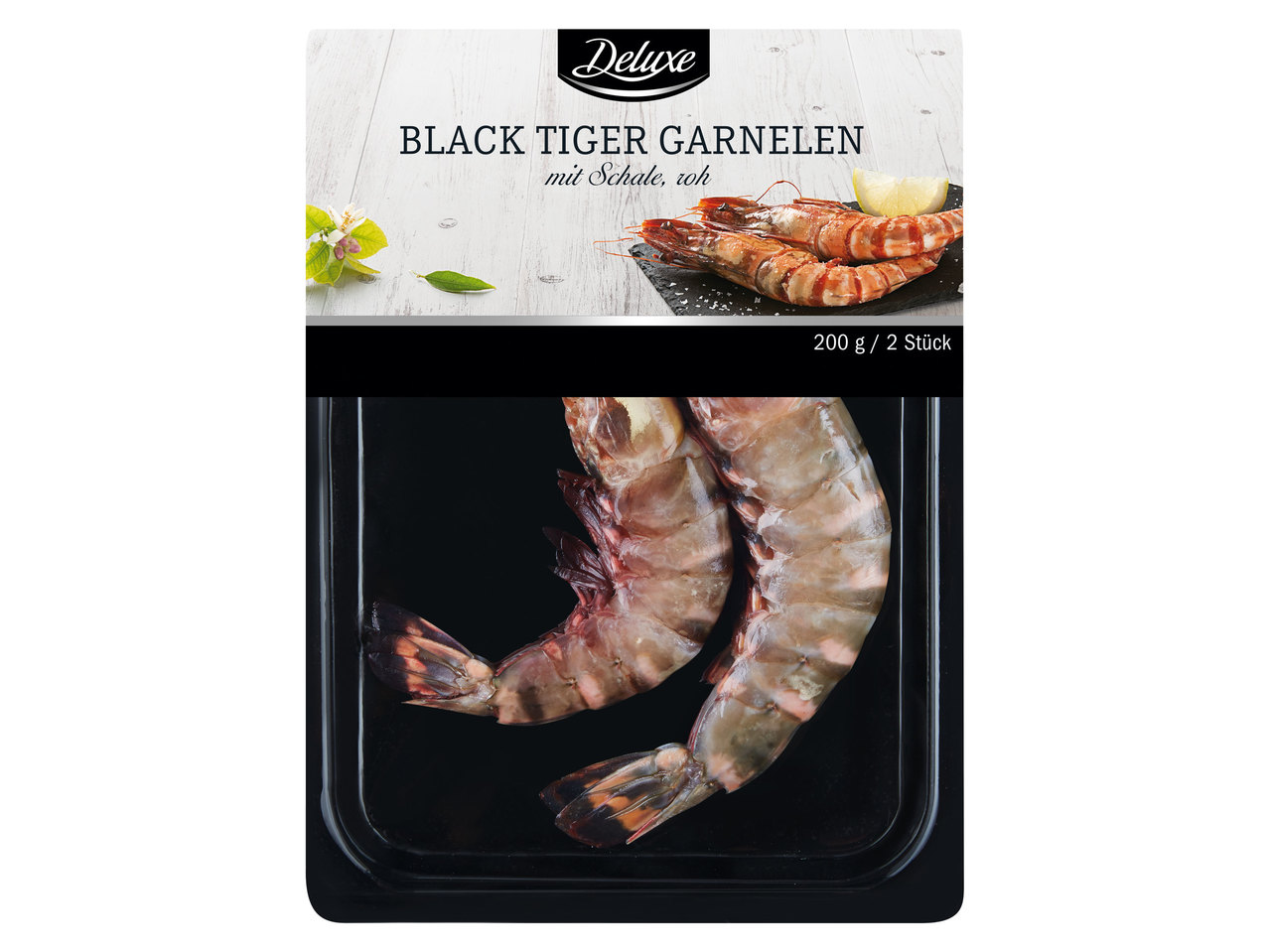 DELUXE Black Tiger Garnelen