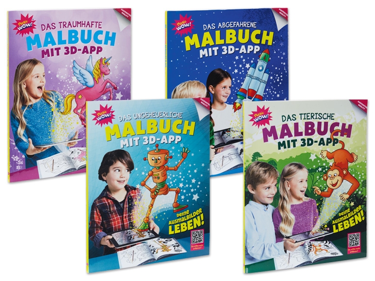 Malbuch „Augmented Reality"