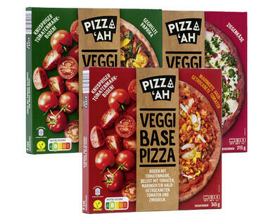 PIZZA CON IMPASTO A BASE DI VERDURE