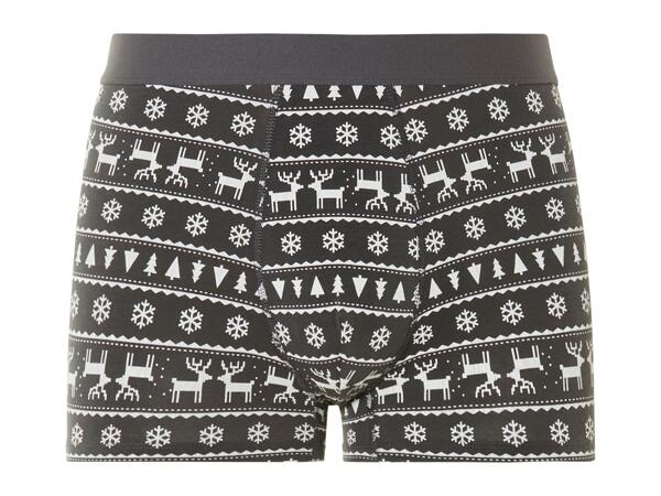 Livergy Men's Christmas Boxers - 3 pack