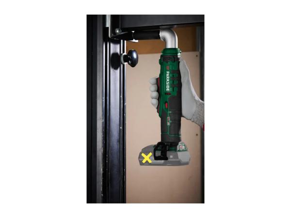 Parkside 20V Cordless Angle Impact Wrench - Bare Unit