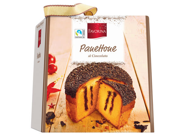 Panettone mit Schokoladencreme