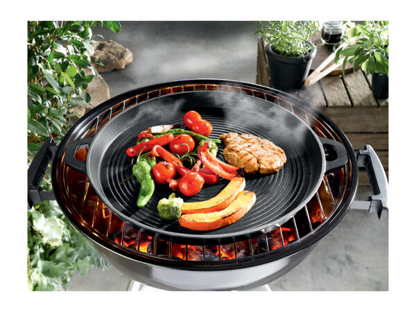 Grillmeister Cast Iron Griddle / Grill Pan