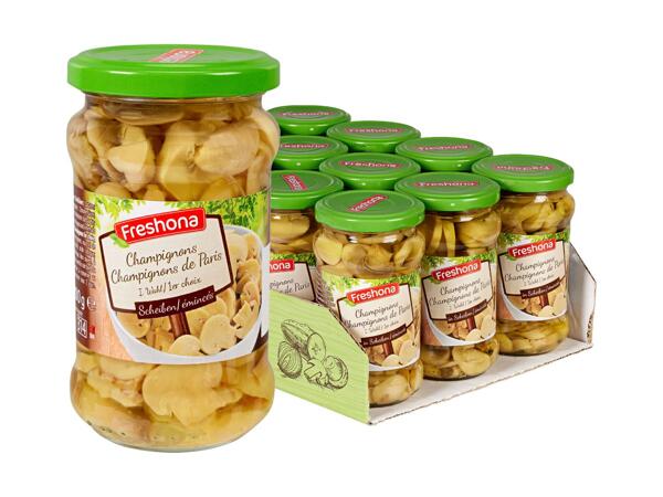 Champignons en lamelles