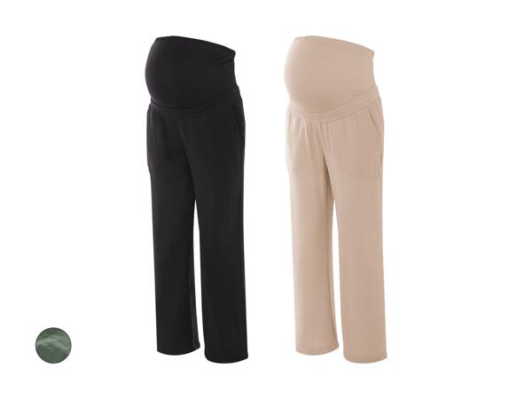 Pantalon de grossesse en mousseline