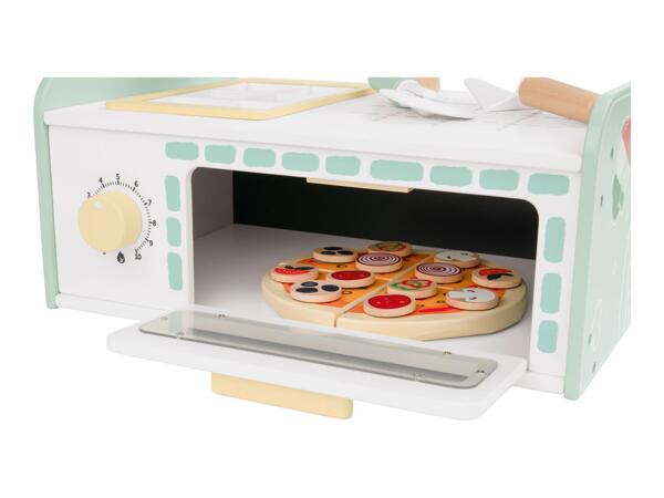 Playtive Pizza Oven - 18 Piece set