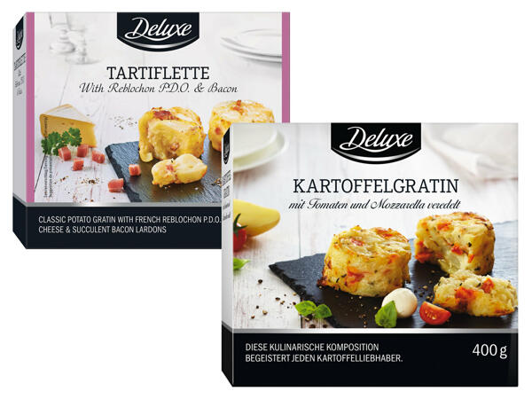 Kartoffelgratin oder Tartiflette