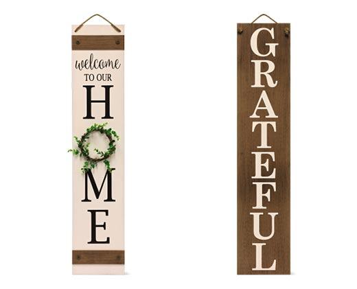 Huntington Home 
 Harvest Reversible Porch Sign