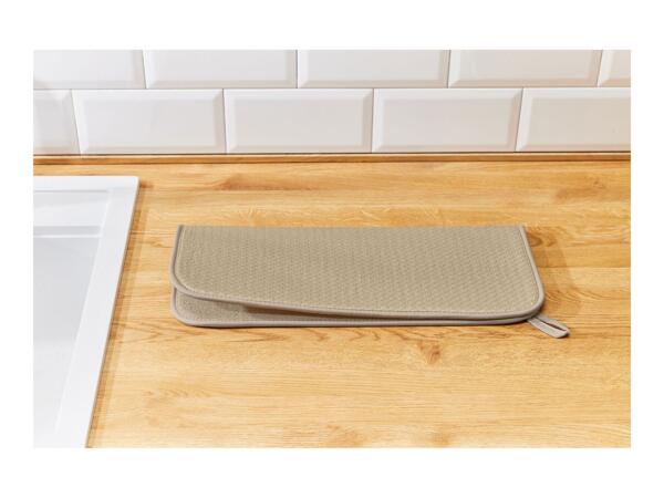 Livarno Home Dish Drying Mat - Beige
