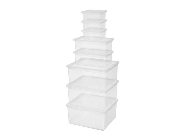 Storage box set, 8 pieces