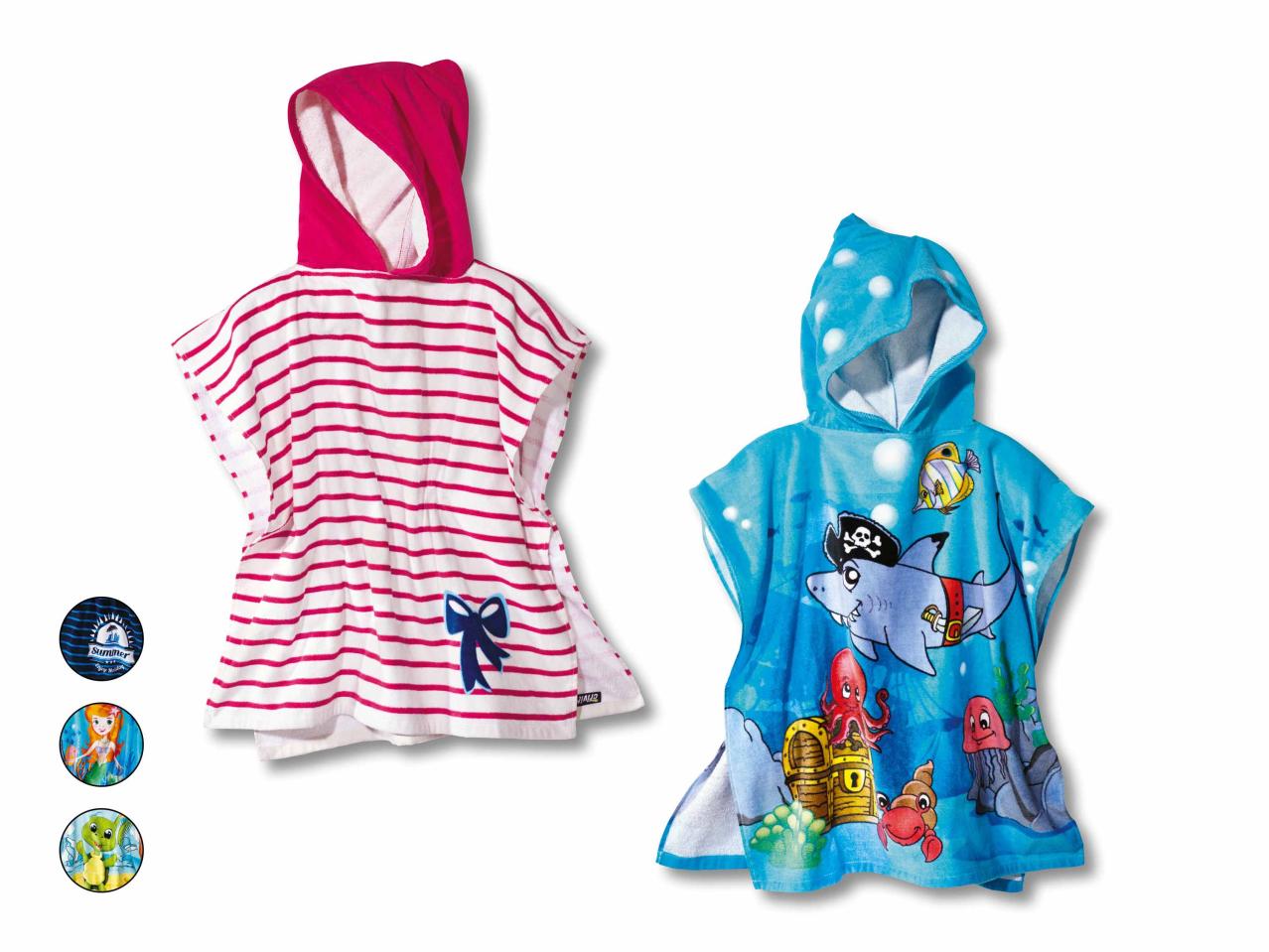 Poncho de bain