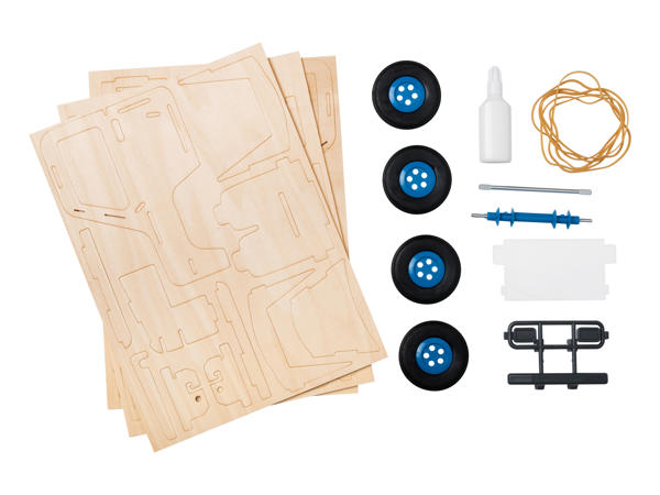 Wooden Model Construction Set