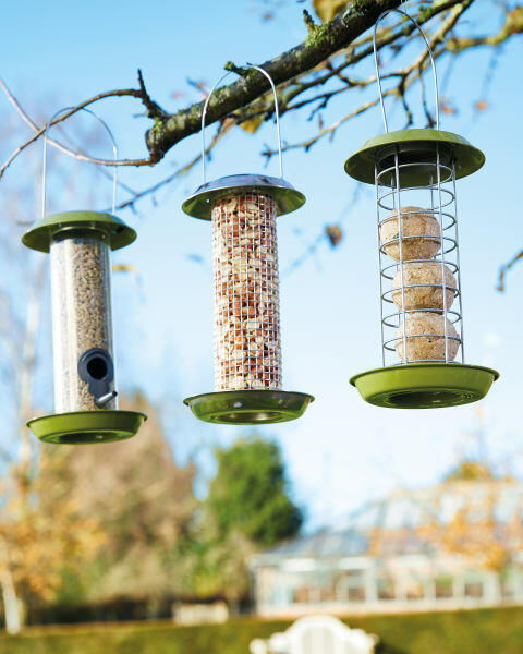 Green Fat Ball Bird Feeder