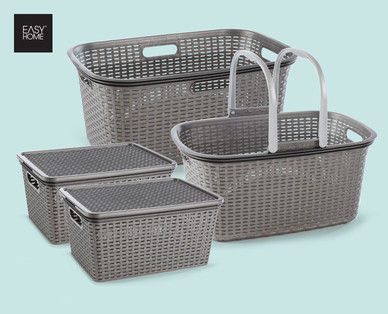 EASYHOME Haushaltsartikel in Rattan-Optik