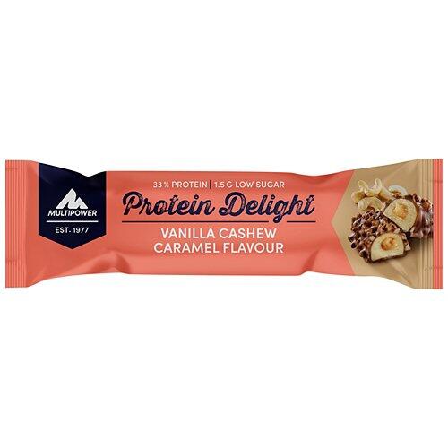 MULTIPOWER Barres protéinées Delight, vanille-noix de cajou