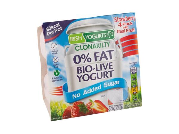 0% Fat Bio-Live Yogurt