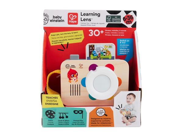 Baby Einstein Wooden Musical Toy - Learning Lens™ Camera