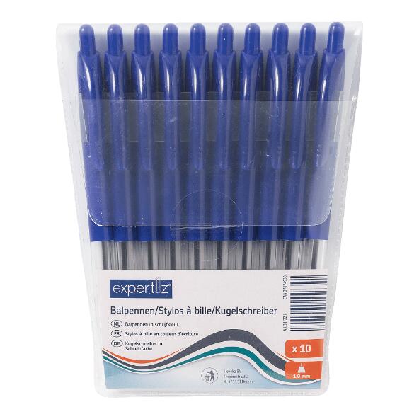 EXPERTIZ(R) 				Stylos à bille, 10 pcs