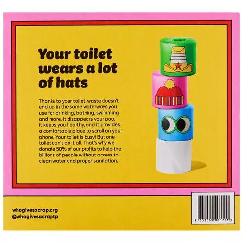 Mr Toilet Head Toilet Tissue 12 Pack