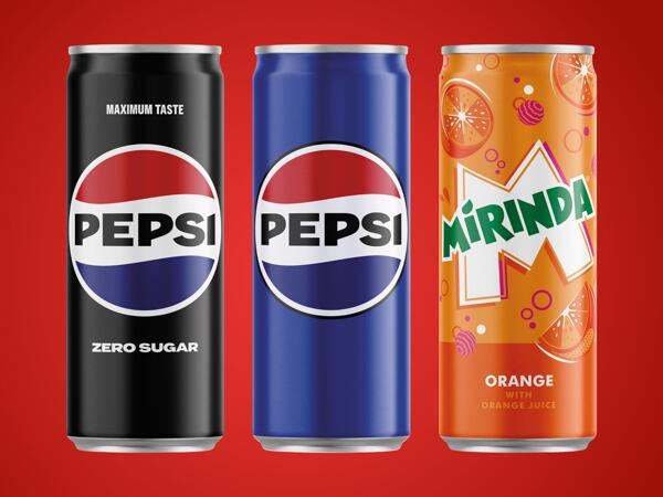 Cola, Zero oder Mirinda