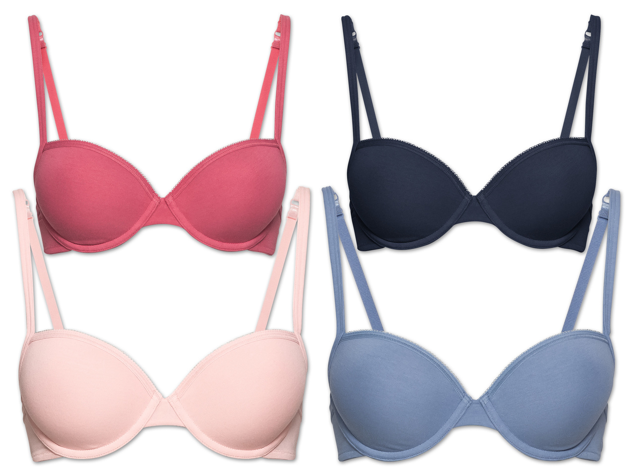 ESMARA(R)LINGERIE Damen Bügel-BH, 2 Stück1