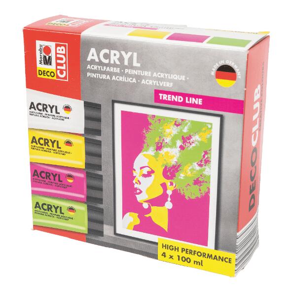 MARABU(R) 				Acrylfarbe oder -stifte