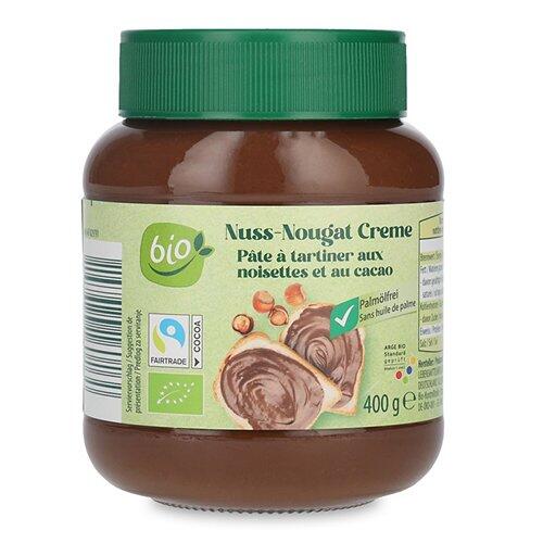 BIO Pâte à tartiner aux noisettes et au cacao