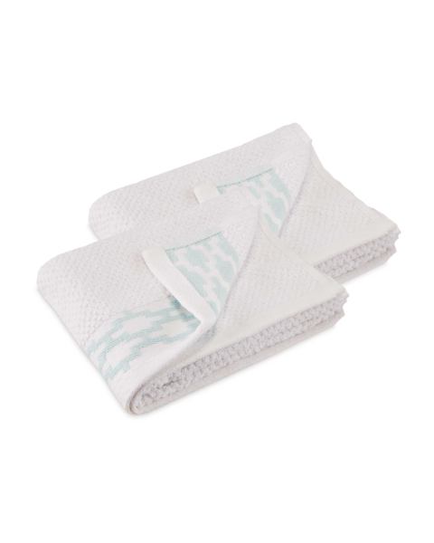 Blocks Guest Towels 2 Pack
