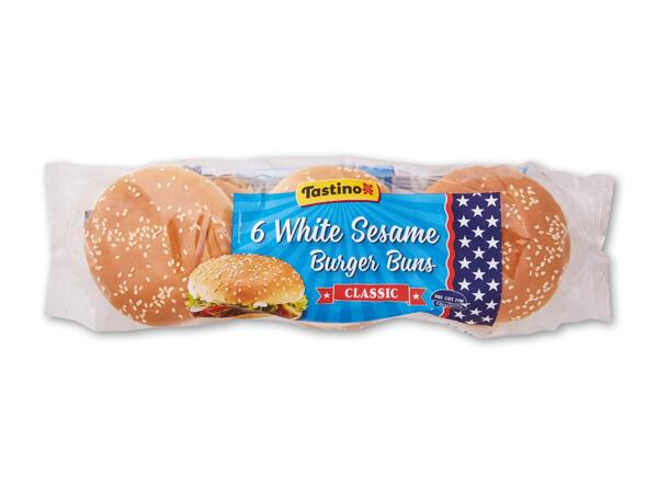Burgerboller eller store hotdogbrød