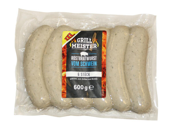 Delikatess Rostbratwurst 6x 100 g