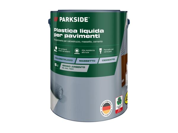 Liquid plastic floor sealer, 5L or outdoor masonry paint, 10L
