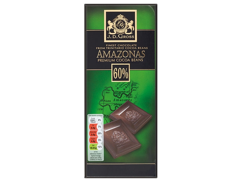 J.D. Gross Single Estate Dark Chocolate Assorted